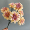 Artificial Dahlia Flowers Bouquet 7Head Decorative Fake Flower Arrangement 1