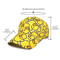 Cartoon Duck Print Baseball Cap Lightweight Unisex Summer Sun Hat 4