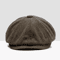 Vintage Newsboy Cap Classic Wool Octagonal Retro British Flat Hat 4