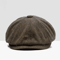 Vintage Newsboy Cap Classic Wool Octagonal Retro British Flat Hat 4