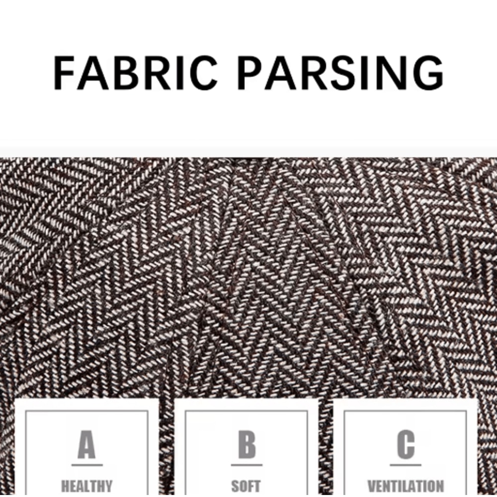 Vintage Newsboy Cap Classic Wool Octagonal Retro British Flat Hat 6