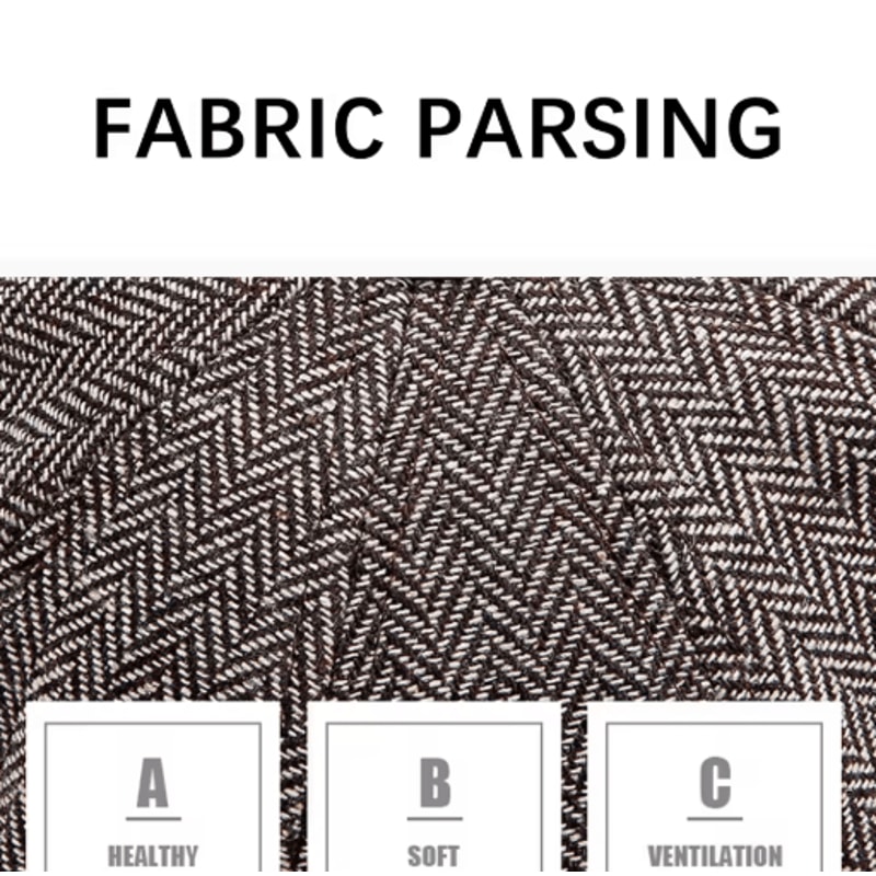 Vintage Newsboy Cap Classic Wool Octagonal Retro British Flat Hat 6