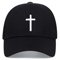 Classic Black Cotton Baseball Cap Adjustable Snapback Casual Dad Hat 8