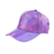 Holographic Rainbow Color Changing Baseball Cap Laser PU Snapback Party Hat 1