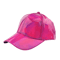 Holographic Rainbow Color Changing Baseball Cap Laser PU Snapback Party Hat 2