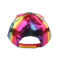 Holographic Rainbow Color Changing Baseball Cap Laser PU Snapback Party Hat 9