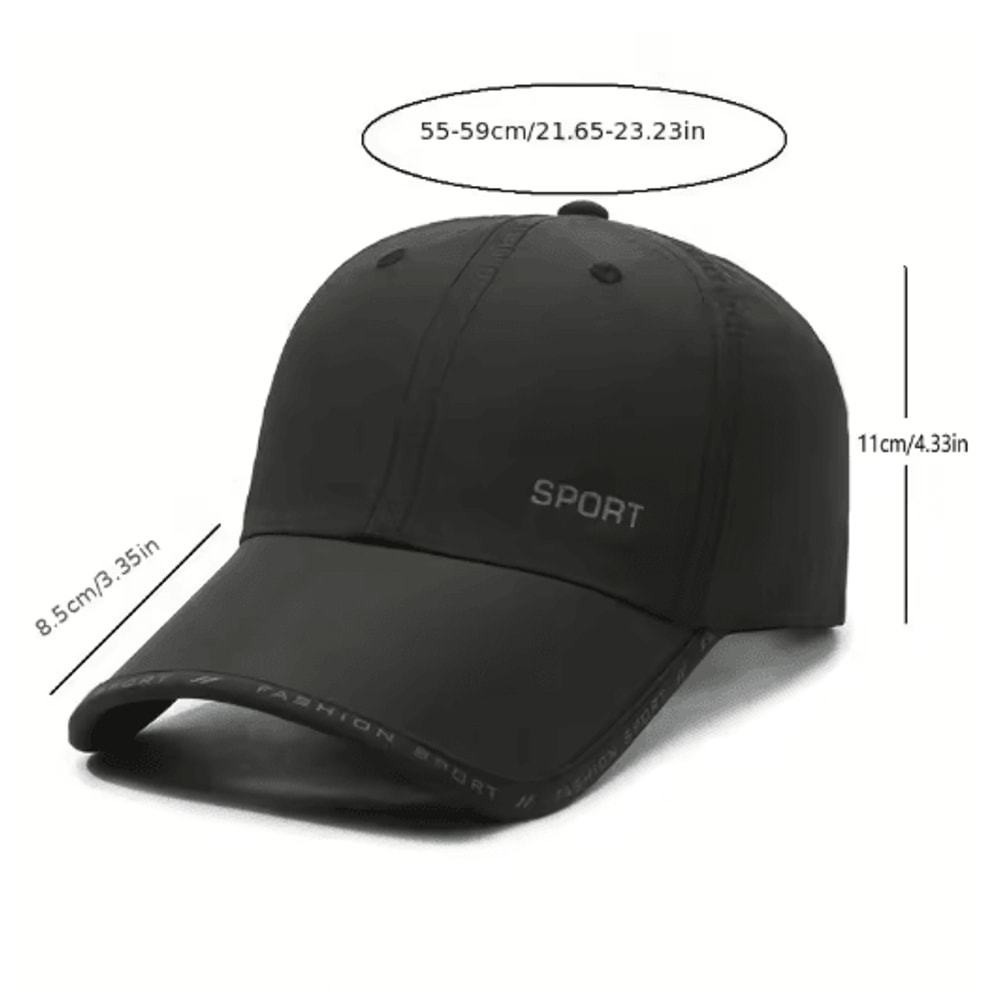Quick Dry Breathable Sports Baseball Cap Adjustable Outdoor Trucker Hat 6