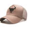 Mens Bull Embroidered Baseball Cap Breathable Summer Sun Protection Hat 4