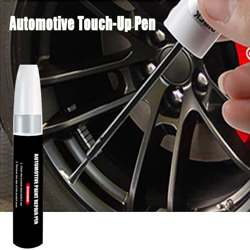 Wheel Scratch Repair Pen For Cars Fast Fix For Chips Scratches Rim Damage 0