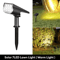 Ultra Bright 7 LED Solar Spotlight Outdoor Adjustable Waterproof Garden Landscape Light 1