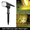 Ultra Bright 7 LED Solar Spotlight Outdoor Adjustable Waterproof Garden Landscape Light 1