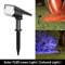 Ultra Bright 7 LED Solar Spotlight Outdoor Adjustable Waterproof Garden Landscape Light 3