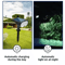 Ultra Bright 7 LED Solar Spotlight Outdoor Adjustable Waterproof Garden Landscape Light 7