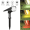 Ultra Bright 7 LED Solar Spotlight Outdoor Adjustable Waterproof Garden Landscape Light 0