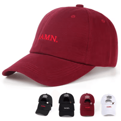 luxury damn embroidered snapback cap – unisex hip hop designer baseball hat