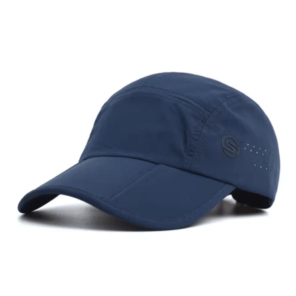 Foldable Breathable Dad Hat Adjustable Low Profile Sport Baseball Cap 1