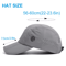 Foldable Breathable Dad Hat Adjustable Low Profile Sport Baseball Cap 6