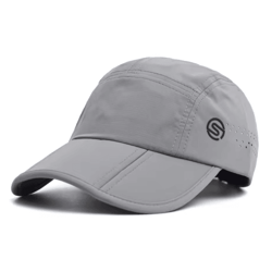 foldable breathable dad hat – adjustable low profile sport baseball cap