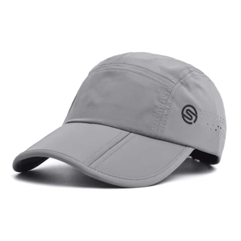 Foldable Breathable Dad Hat Adjustable Low Profile Sport Baseball Cap 0