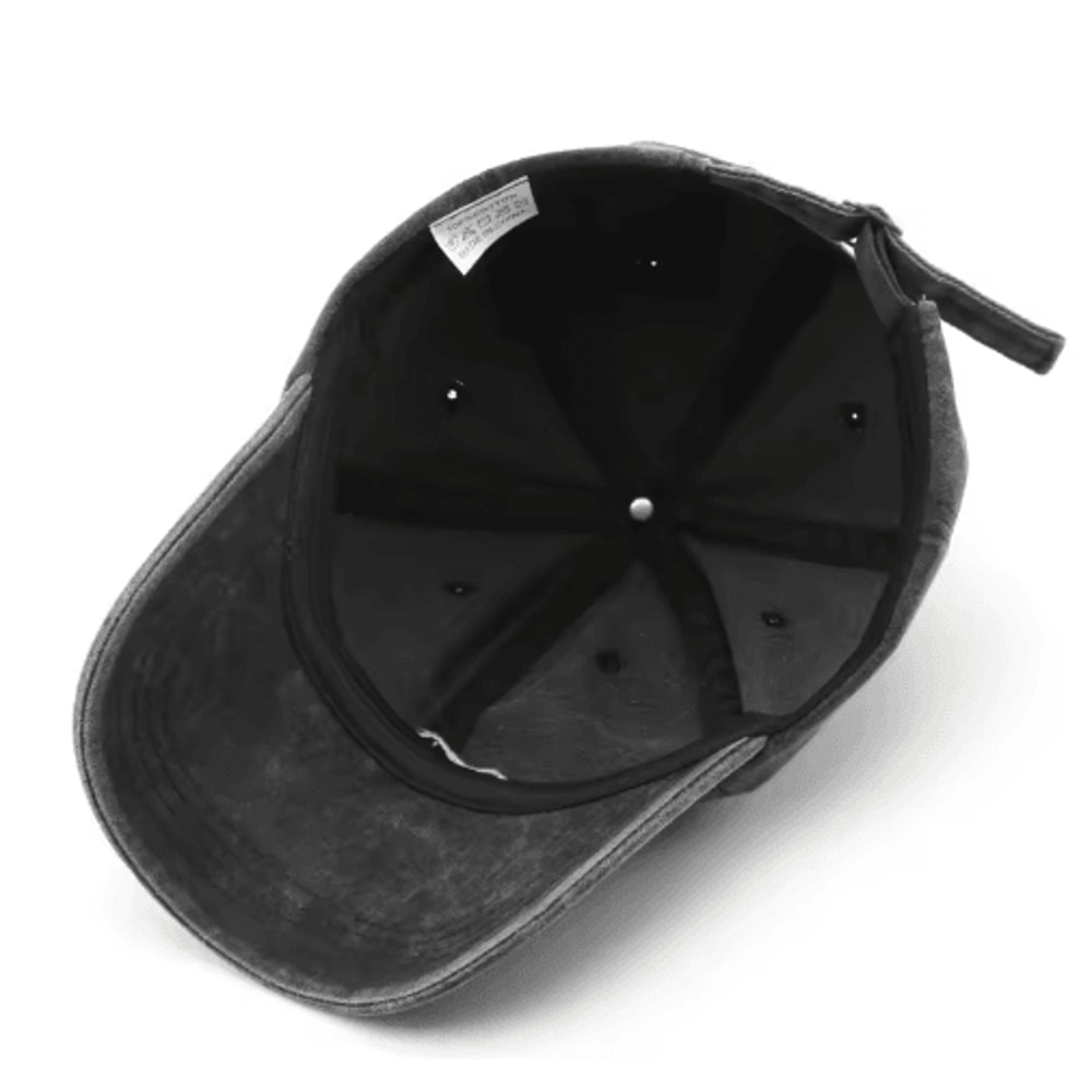 Retro Washed Cotton Mountain Embroidery Baseball Cap Adjustable Unisex Streetwear Hat 8