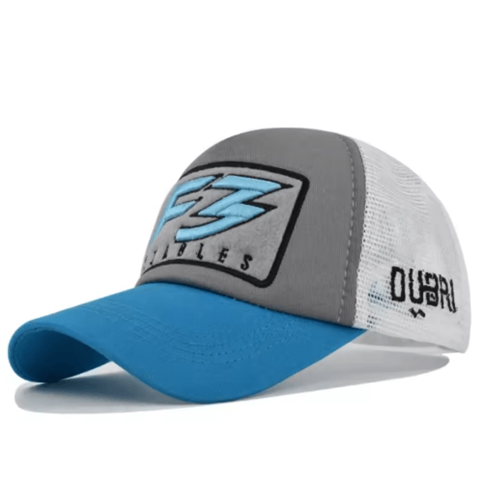 Breathable Mesh Trucker Cap Adjustable Unisex Summer Baseball Hat 2