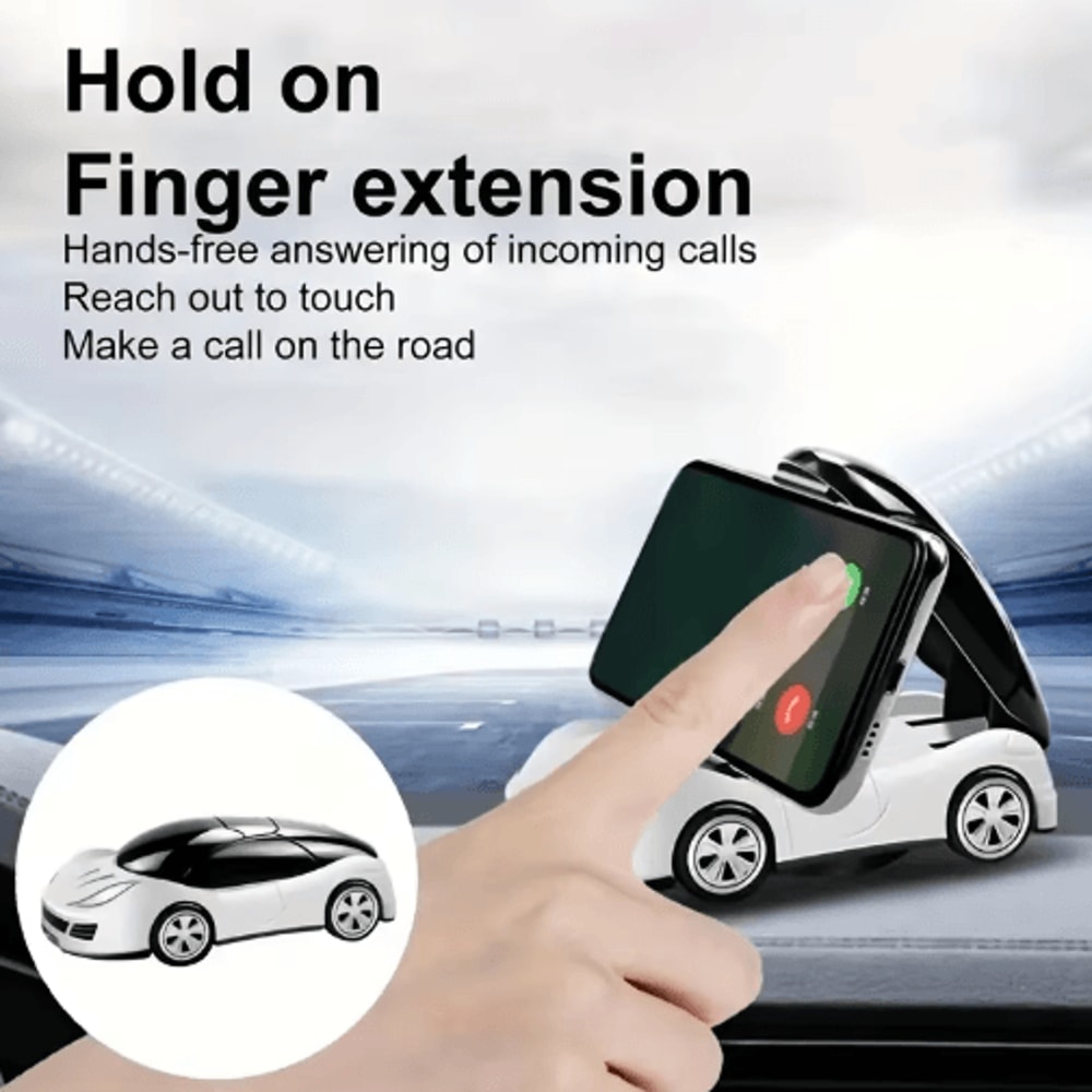 Foldable 360 Rotating Car Dashboard Phone Holder Universal Mobile Phone Mount 5