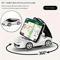 Foldable 360 Rotating Car Dashboard Phone Holder Universal Mobile Phone Mount 6