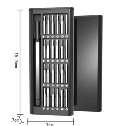 24-in-1 magnetic precision screwdriver set – multifunction electronics repair tool kit