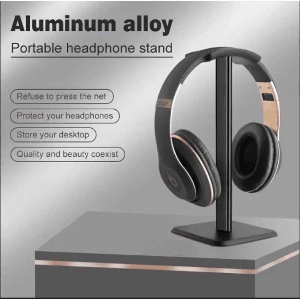 Universal Gaming Headset Stand Detachable Desktop Headphone Display Rack 3