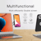 Magnetic Laptop Side Phone Holder UltraThin Foldable Aluminum Phone Mount 6