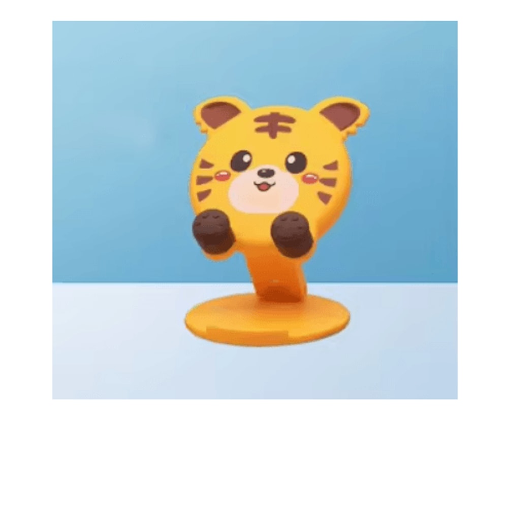 Cute Resin Animal Phone Holder Stand Decorative Desk Stand For Phone Tablet 2
