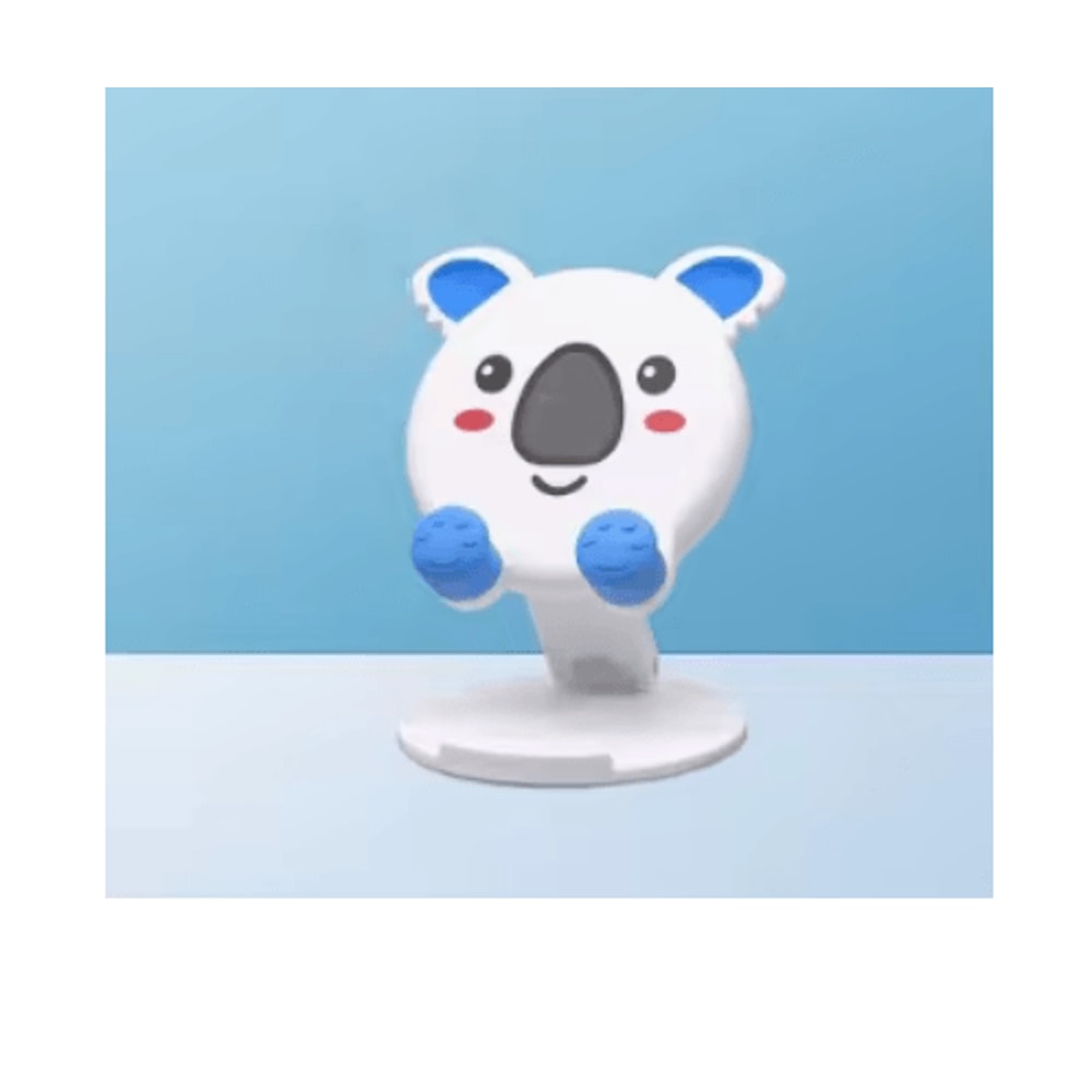 Cute Resin Animal Phone Holder Stand Decorative Desk Stand For Phone Tablet 3