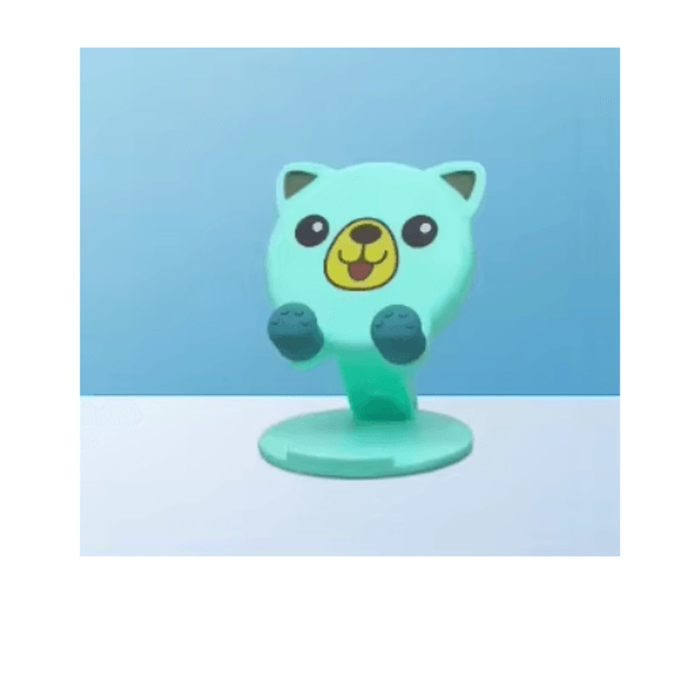 Cute Resin Animal Phone Holder Stand Decorative Desk Stand For Phone Tablet 5