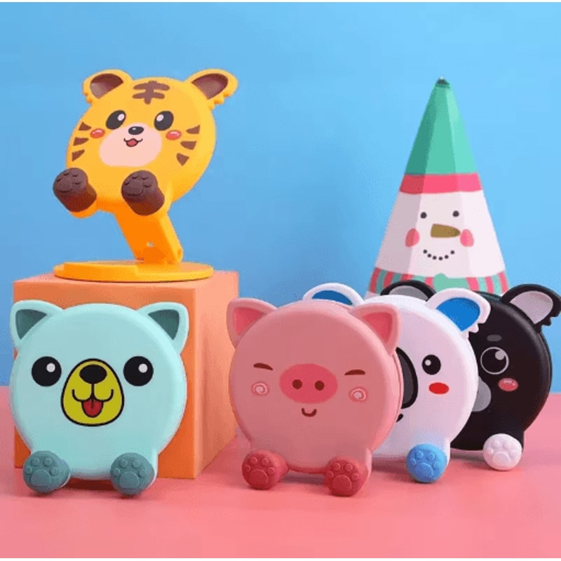 Cute Resin Animal Phone Holder Stand Decorative Desk Stand For Phone Tablet 6