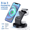 3in1 MagSafe Magnetic Wireless Charging Stand Fast Charging Station For IPhone Apple Watch AirPod 6