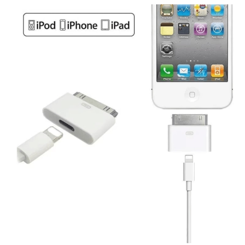 Lightning To 30Pin Adapter 8Pin To 30Pin Charging Sync Converter 4