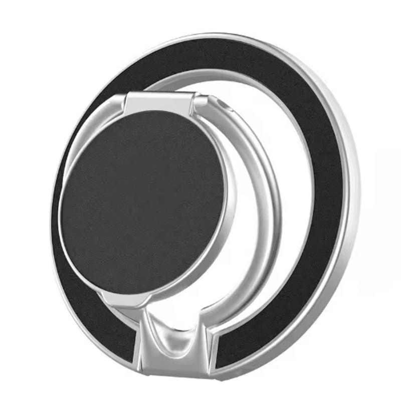 DoubleSided MagSafe Magnetic Phone Ring Holder Foldable Grip Kickstand 1