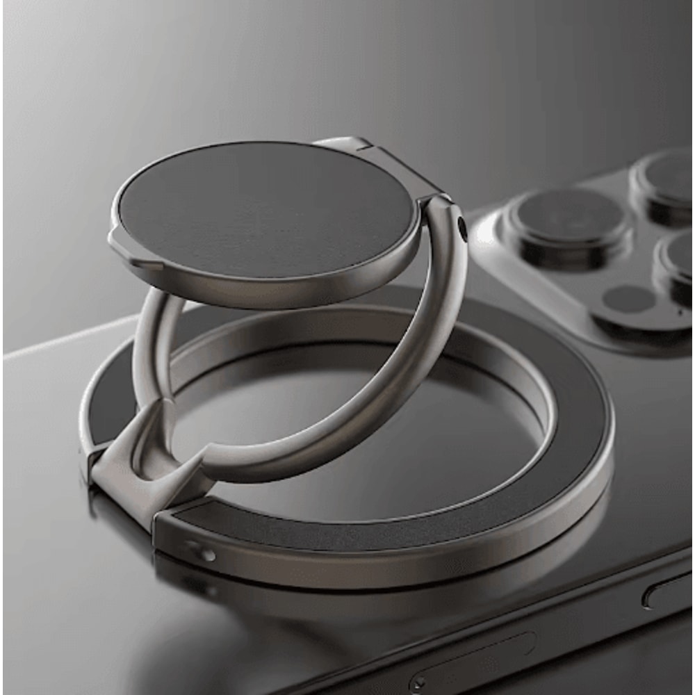 DoubleSided MagSafe Magnetic Phone Ring Holder Foldable Grip Kickstand 0