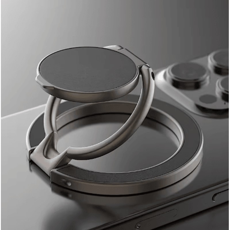 DoubleSided MagSafe Magnetic Phone Ring Holder Foldable Grip Kickstand 0