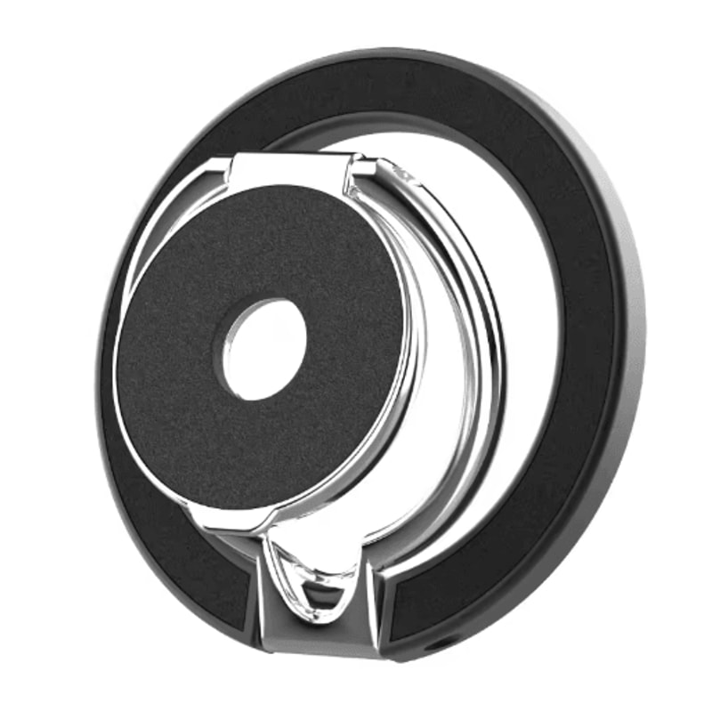 DoubleSided MagSafe Magnetic Phone Ring Holder Foldable Grip Kickstand 4
