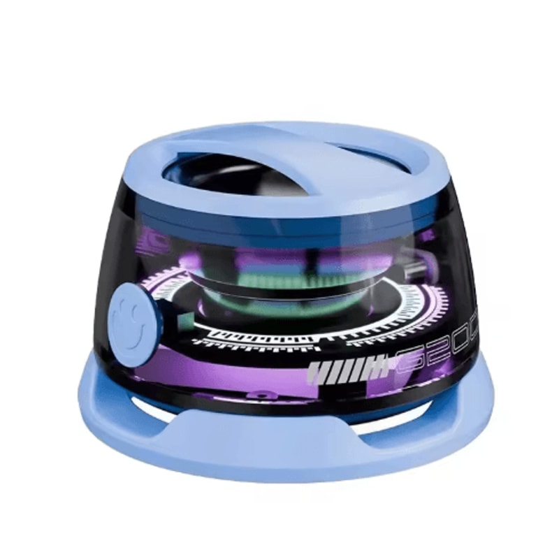 Magnetic Portable Bluetooth Speaker With RGB Lights Phone Holder Mini Travel Stereo Speaker 2