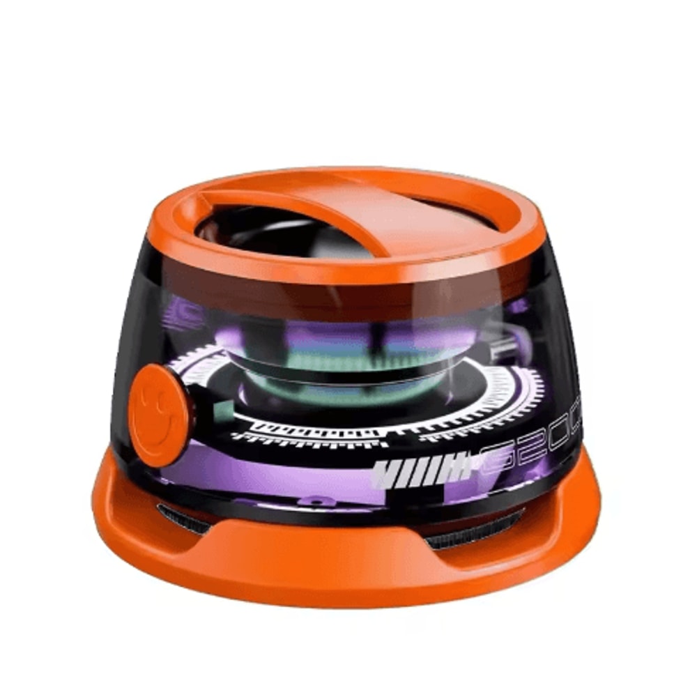 Magnetic Portable Bluetooth Speaker With RGB Lights Phone Holder Mini Travel Stereo Speaker 3