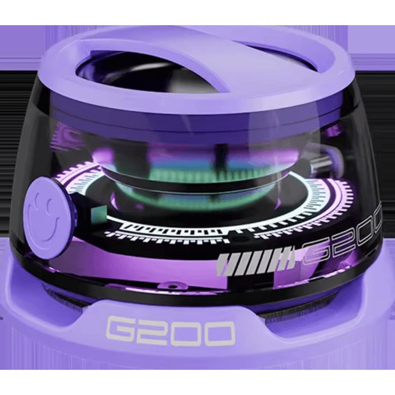 Magnetic Portable Bluetooth Speaker With RGB Lights Phone Holder Mini Travel Stereo Speaker 5