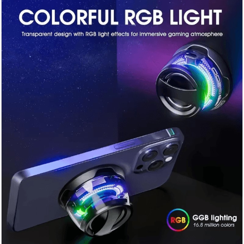 Magnetic Portable Bluetooth Speaker With RGB Lights Phone Holder Mini Travel Stereo Speaker 11