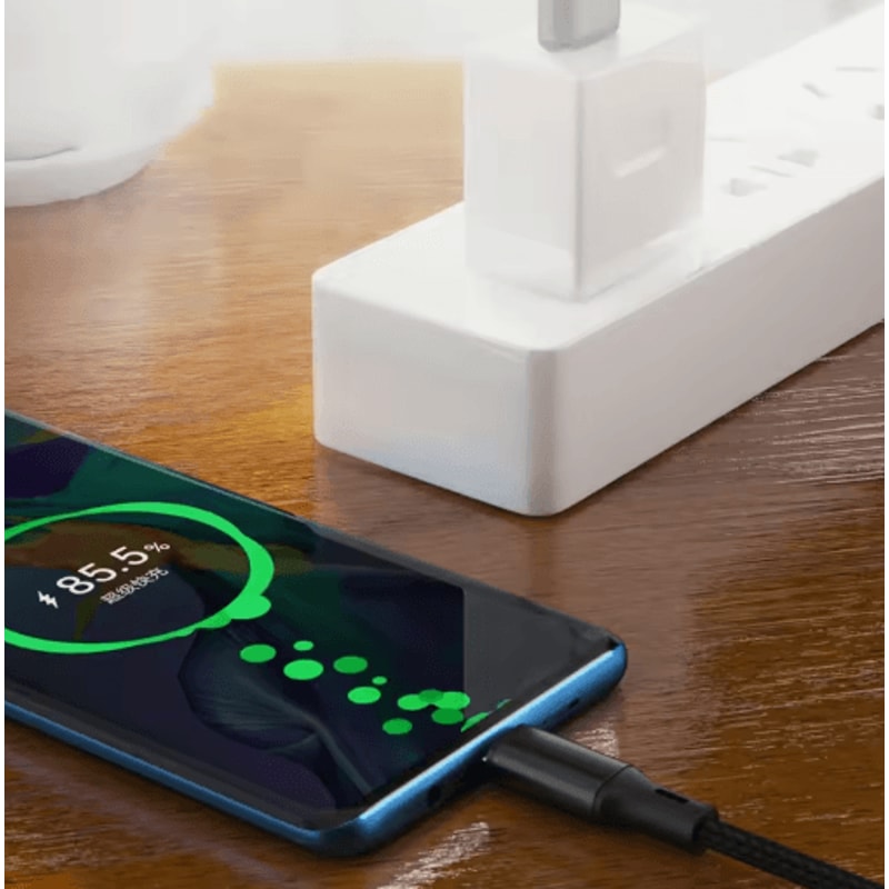 12m 2in1 Fast Charging Cable TypeC Micro USB Y Splitter Data Cable 3