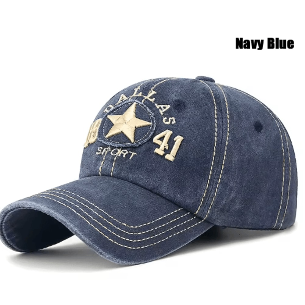 Unisex 3D Embroidered Baseball Cap Casual Outdoor Trucker Dad Hat 3