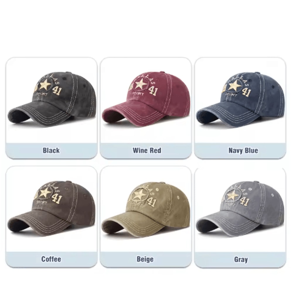 Unisex 3D Embroidered Baseball Cap Casual Outdoor Trucker Dad Hat 9