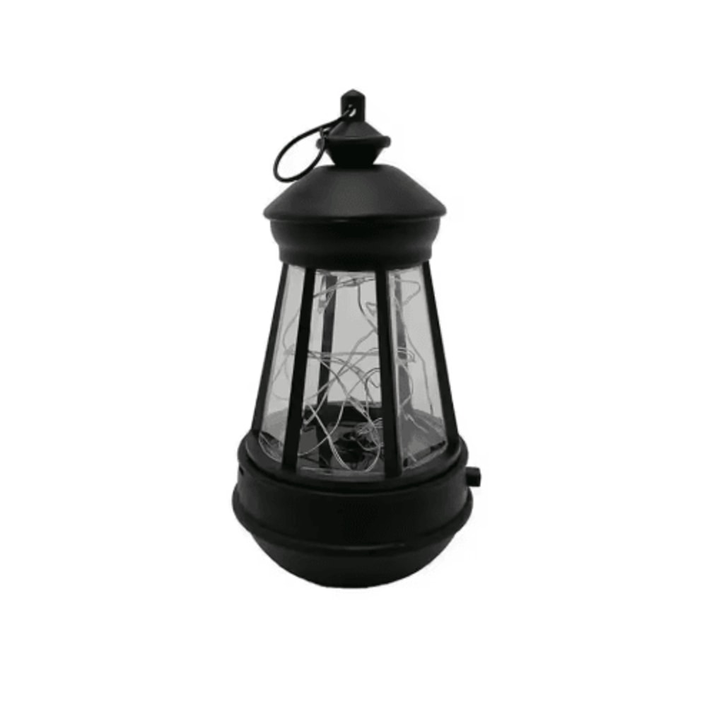Decorative Hanging Solar Garden Lantern Waterproof Outdoor LED Patio Light 4