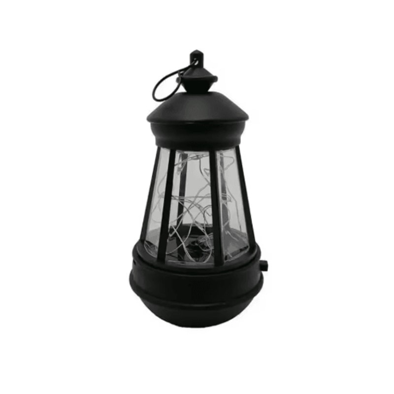 Decorative Hanging Solar Garden Lantern Waterproof Outdoor LED Patio Light 4