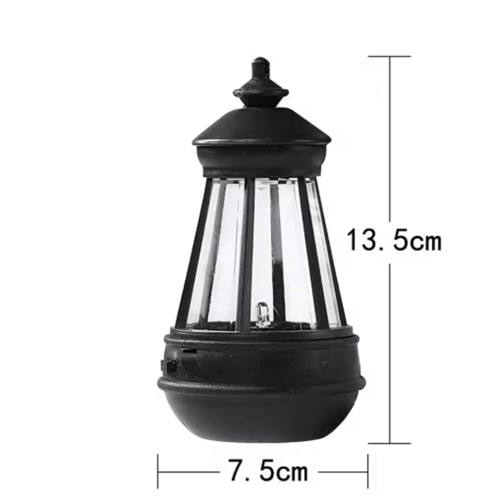 Decorative Hanging Solar Garden Lantern Waterproof Outdoor LED Patio Light 7